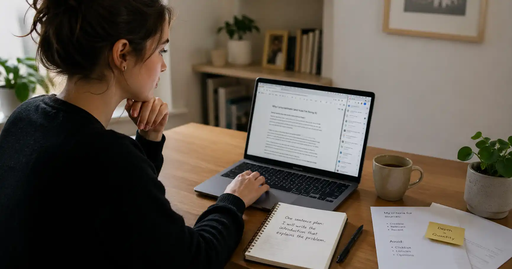 I Tried the One-Sentence Rule Before Opening a New Tab — It Stopped My Fake Research Loop